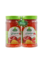 Halwani Bros Mixed Fruit Jam, 400g Pack of 2