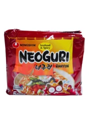 Nongshim Neoguri Seafood And Spicy Ramyun Noodles 120g Pack of 5
