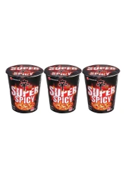 Nongshim Super Spicy Cup 68g Pack of 3