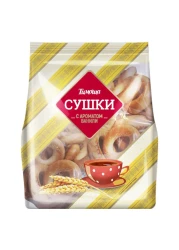 Timosha Sushka Crisp Bread Rings with Vanilla Aroma 200g