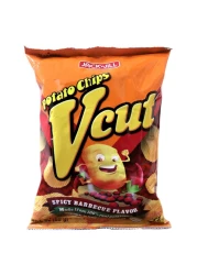 Jack'n Jill V Cut Spicy Barbecue Potato Chips, 60g