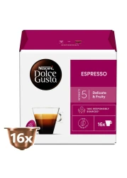 Nescafe Dolce Gusto Espresso Extra Cream Coffee, 16 Capsules
