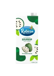 Rubicon Exotic No Sugar Added Guanabana Soursop Juice 1L