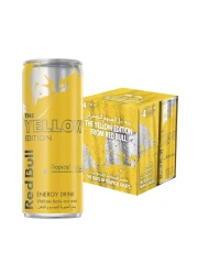 Red Bull Energy Drink Tropical 250ml Pack of 4