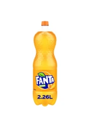 Fanta Orange Flavoured Soft Drink Pet Bottle 2.26L