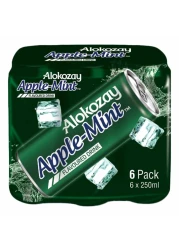 Alokozay Apple-Mint Flavoured Drink 250ml Pack of 6