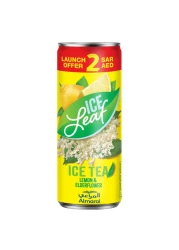 Almarai Ice Leaf Ice Tea Lemon And Elderflower 240ml