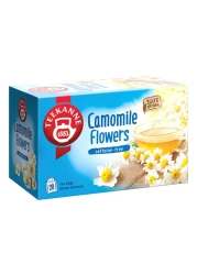 Teekanne Camomile Flowers Pleasant and Mild Herbal Infusion Tea Bags 20 Tea Bags