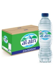 Al Ain Low Sodium Bottled Drinking Water 500ml Pack of 24