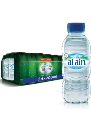 Al Ain Low Sodium Bottled Drinking Water 200ml Pack of 24