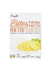 Simply 9/9 Potato Fries 2.5kg