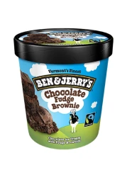 Ben &amp; Jerry's Chocolate Fudge Brownie Ice Cream Tub, 473ml