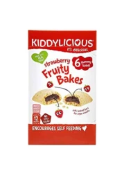 Kiddylicious Strawberry Fruity Bakes 132g