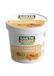 Earth Goods Organic Gluten Free Crunchy Peanut Butter Porridge, 60g