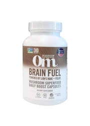 Om Mushroom Superfood Brain Fuel Daily Boost Dietary Supplements 90 Capsules