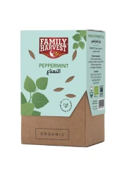 Family Harvest Organic Peppermint Tea Bags 20 Tea Bags