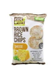 Rice Up! Cheese Flavour Brown Rice Chips, 60g