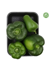 Organic Green Capsicums 500g