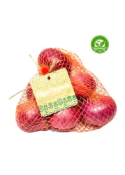 Ripe Organic Red Onions 500g