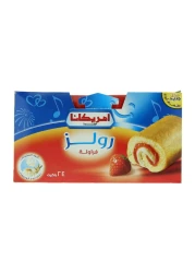 Americana Strawberry Rolls 25g Pack of 24