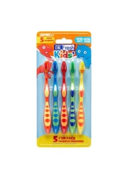 Dr. Fresh Extra Soft Toothbrushes Multicolour 5 PCS