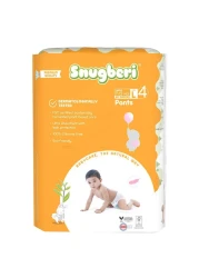 Snugberi Diaper Pants Large Size 4 Up to 7-12kg 60 Pants
