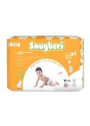 Snugberi Diaper Pants Large Size 4 Up to 7-12kg 24 Pants