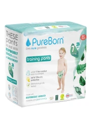 PureBorn Pull-Up Training Pants Size 7 >17kg 28 Pants