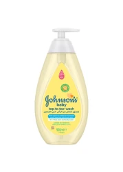 Johnson's Baby Top-to-Toe Wash gentle 3-in-1 hair, face, body 500ml