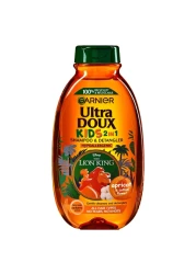 Garnier Ultra Doux Apricot Cotton Flower Kids 2-In-1 Shampoo And Detangler Yellow 400ml