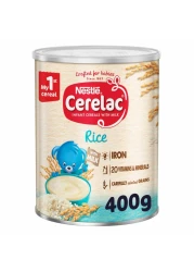 Nestle Cerelac Infant Cereal, Rice, 400g