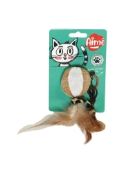 أغروبيوثرز إيمي لعبة على شكل حلقة تثبت على الباب لتسلية الحيوانات الأليفة مصنوعة من مواد الطبيعية