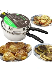 1000 Watts Electric Khameer Maker, Asia Mini Oven Bread Maker, Aluminum, Easy to Use, Low Power Consumption
