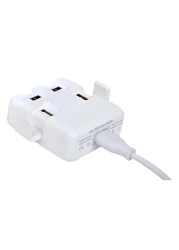 First 1 USB Desktop Charger White