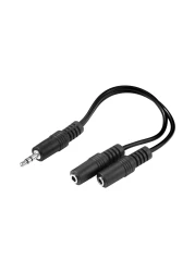 Sandberg 2-In-1 Mini Jack Splitter Blue