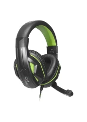 Steelplay HP-45 Wired Over-Ear Stereo Gaming Headset With Mic Black