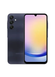 سامسونغ A25 هاتف ثنائي الشريحة، RAM سعة 8 غيغابايت، 256 غيغابايت، يدعم 5G LTE - أسود مزرق