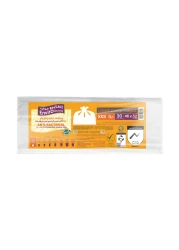 Enviro Care 5 Gallon Light Duty Biodegradable White 46x52cm 30 Garbage Bags