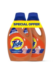 Tide Liquid Laundry Detergent Morning Fresh 1.8L Pack of 2