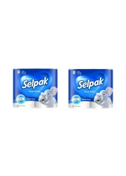 Selpak Super Soft Toilet Paper 140 Sheets x 3 Ply 16 Rolls