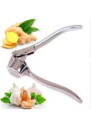 Stainless Ginger and Garlic Crusher, Garlic Chopper, Ginger Mincer, Ginger Squeezer Masher - Rustproof