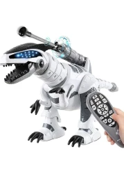 Dinosaur Robot Toy for Kids, Smart Programmable Giant Interactive Dinosaur with Walking, Singing, Dancing, and Light-Up Features, STEM Learning Gift for Boys and Girls
