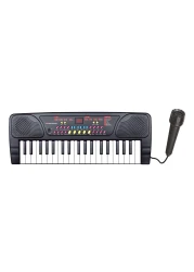 PJ Power Joy Battery Operated 37 Keys Music Keyboard with Mic