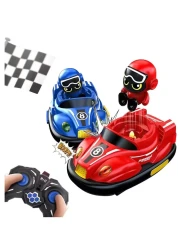 Remote Control Car for Kids &ndash; 360&deg; Drift LED RC Car Toy, Rechargeable Stunt Car for Boys and Girls, Durable Indoor &amp; Outdoor Use, Ages 3+
