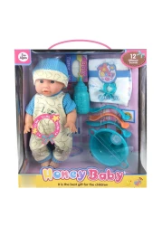HK Honey Baby Doll With Accessories 2000034 Multicolour 35cm