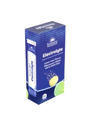 Sunshine Nutrition Electrolyte Lemon Lime Flavour Effervescent Tablets With No Added Sugar 20 Tablets Pack of 2
