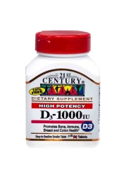 21st Century Vitamin D 1000IU 110 Supplement Tablets