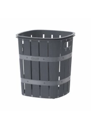 كوزموبلاست سيدارجراين سلة غسيل رمادي 33 لتر