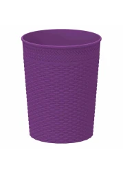 كوزموبلاست سيداراتان سلة نفايات مستديرة - بنفسجي 10 لتر