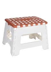 Simplify Polypropylene Folding Plastic Stool Medium 28.5x21.5x22cm